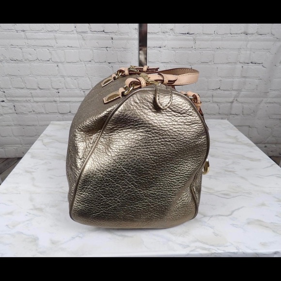 Michael Kors Gold Satchel - Picture 6 of 9